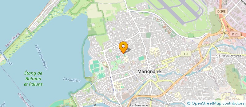 localisation de l'entreprise MARRENE  MARIGNANE