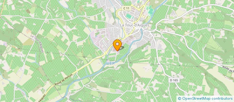 localisation de l'entreprise MARRENON à LA TOUR-D'AIGUES