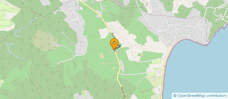 localisation de l'entreprise MARRES DIFFUSION  RAMATUELLE