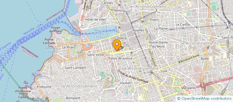 localisation de l'entreprise MARREST à MARSEILLE