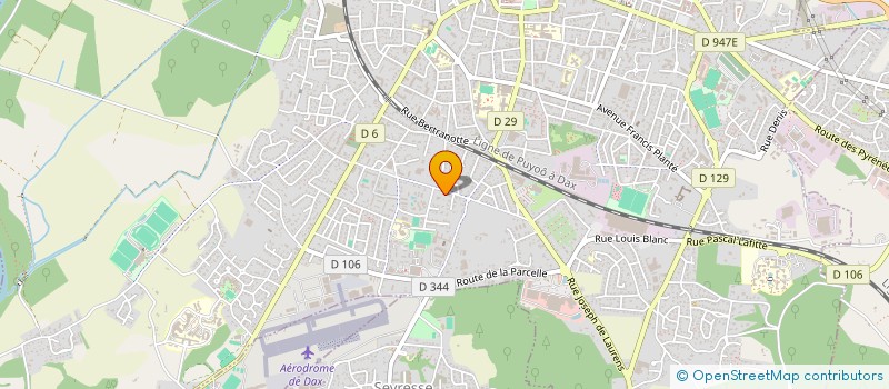 localisation de l'entreprise MARRI à DAX