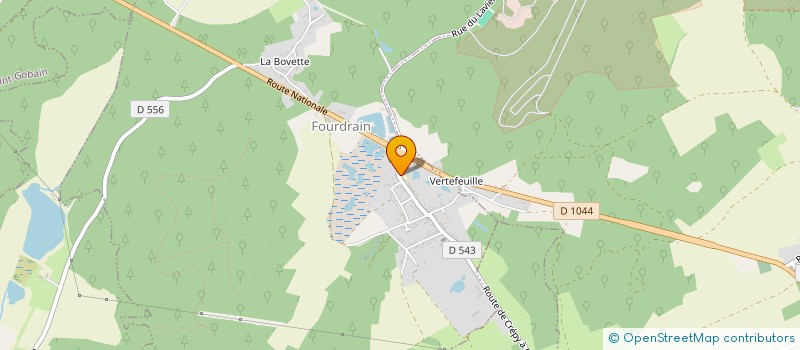 localisation de l'entreprise MARRON HOLDING  FOURDRAIN