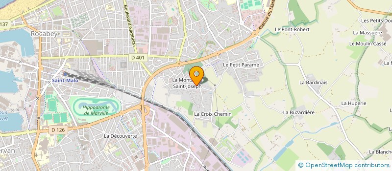 localisation de l'entreprise MARRYS  SAINT-MALO