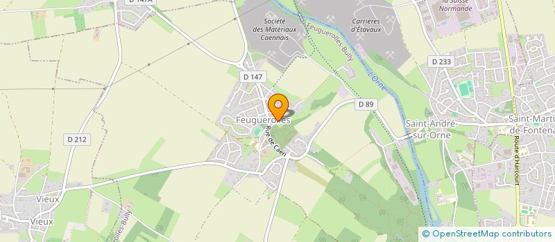 localisation de l'entreprise MARS 14 à SAINT-ANDRE-SUR-ORNE