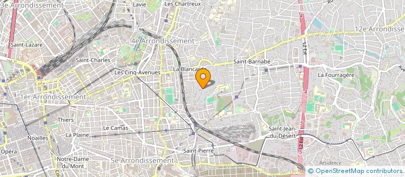 localisation de l'entreprise MARS 3467 à MARSEILLE