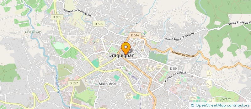 localisation de l'entreprise MARS  DRAGUIGNAN