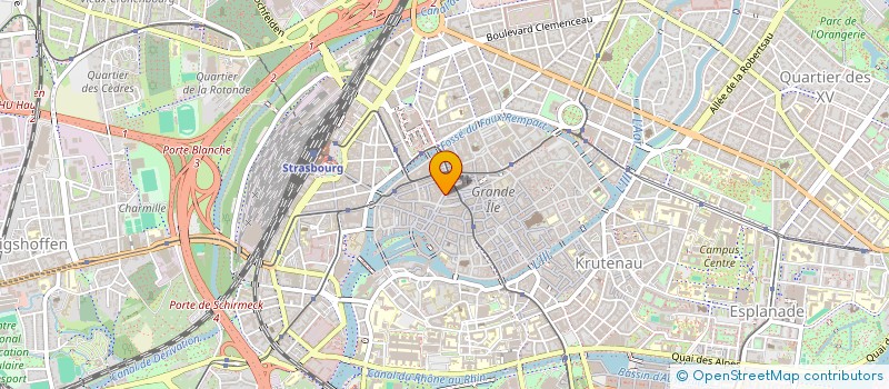 localisation de l'entreprise MARS à STRASBOURG