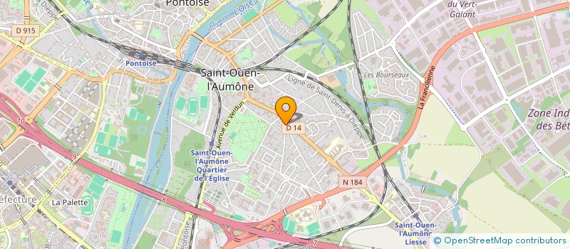 localisation de l'entreprise MARS à SAINT-OUEN-L'AUMONE