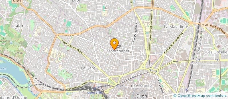 localisation de l'entreprise MARS à DIJON