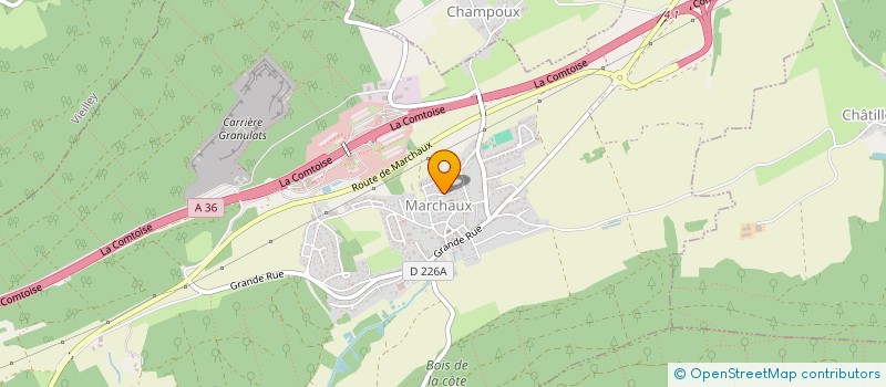 localisation de l'entreprise MARS ATTACK PRODUCTIONS  MARCHAUX-CHAUDEFONTAINE