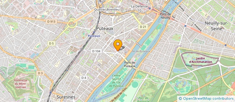 localisation de l'entreprise MARS AVENIR  PUTEAUX