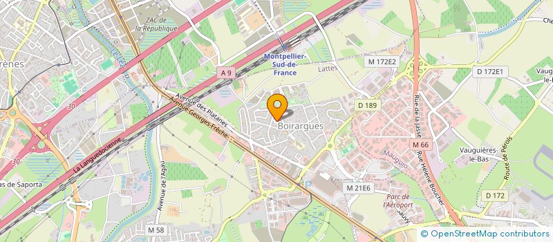 localisation de l'entreprise MARS CONCEPT à LATTES