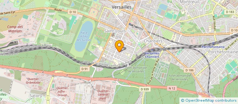 localisation de l'entreprise MARS CONSULTANT à VERSAILLES
