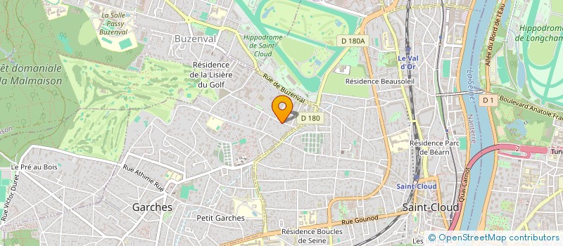 localisation de l'entreprise MARS DIGITAL CONSEIL à GARCHES