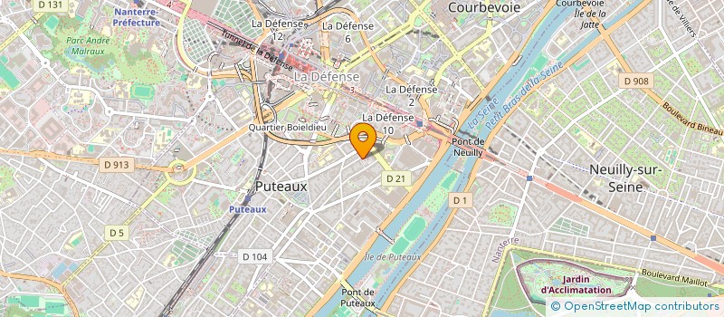 localisation de l'entreprise MARS ELEPHANT à PUTEAUX