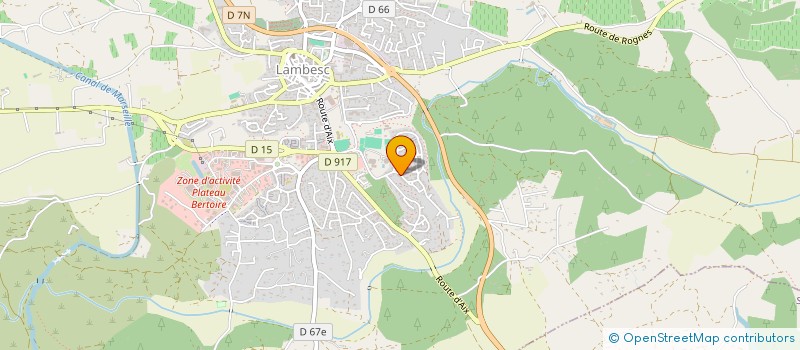 localisation de l'entreprise MARS ENERGY  LAMBESC