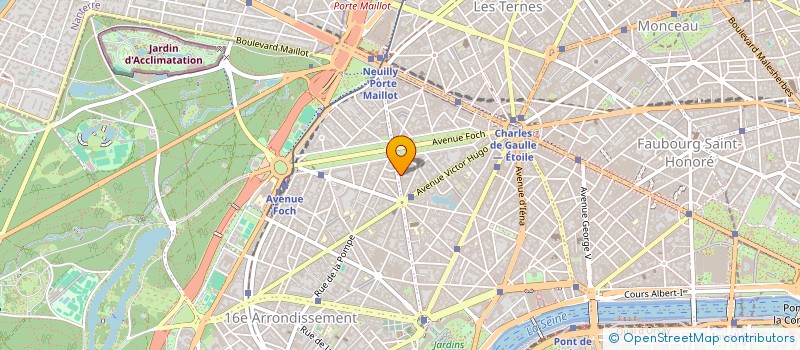localisation de l'entreprise MARS ET CO à PARIS
