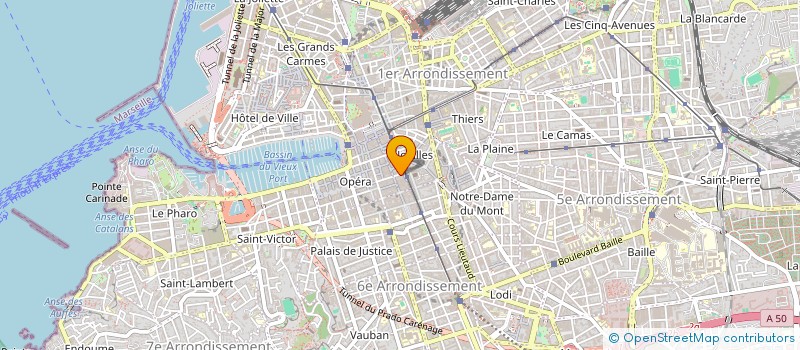 localisation de l'entreprise MARS HOCKEY SUB à MARSEILLE