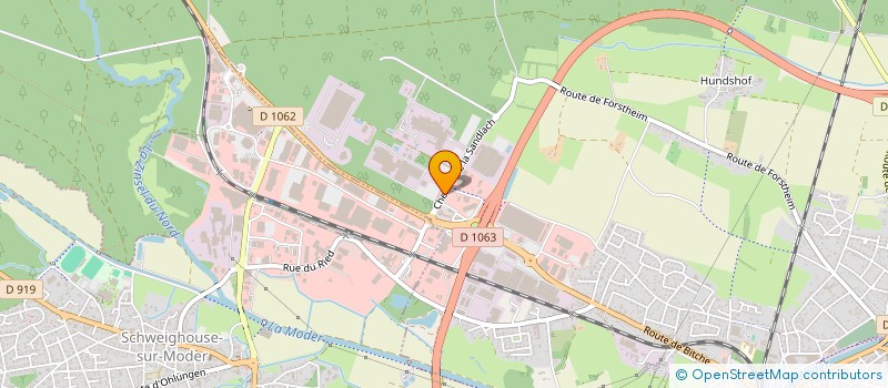 localisation de l'entreprise MARS INFORMATION SERVICES  HAGUENAU