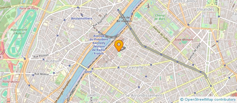 localisation de l'entreprise MARS INTERNATIONAL PRODUCTION  PARIS