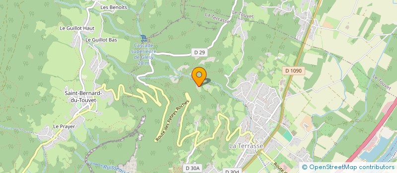 localisation de l'entreprise MARS INVEST  LA TERRASSE