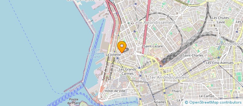 localisation de l'entreprise MARS PAR IMMO à MARSEILLE