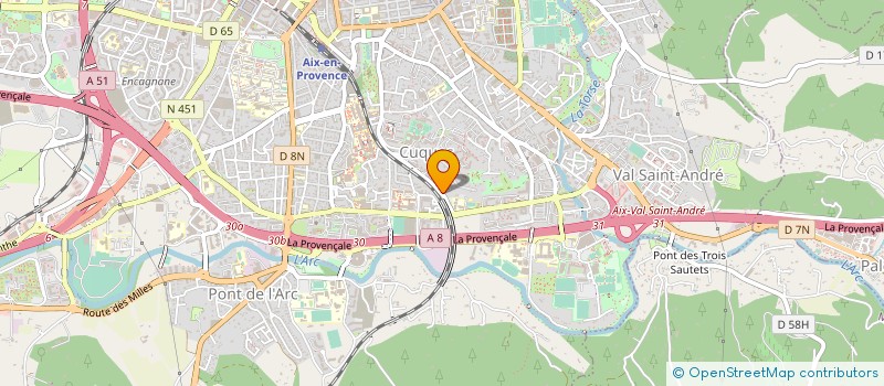 localisation de l'entreprise MARS PARTENAIRE INFORMATIQUE à AIX-EN-PROVENCE