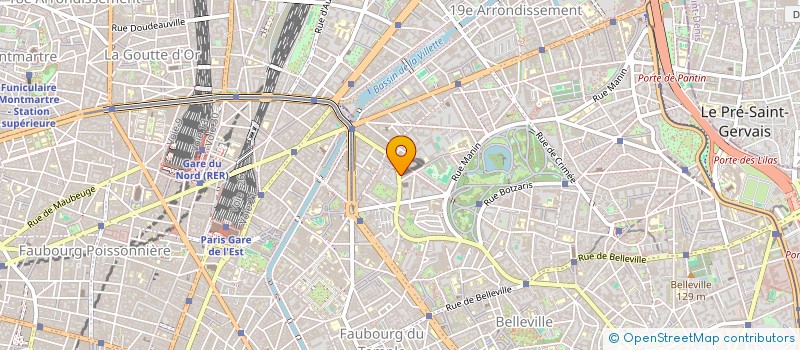 localisation de l'entreprise MARS PROD  PARIS