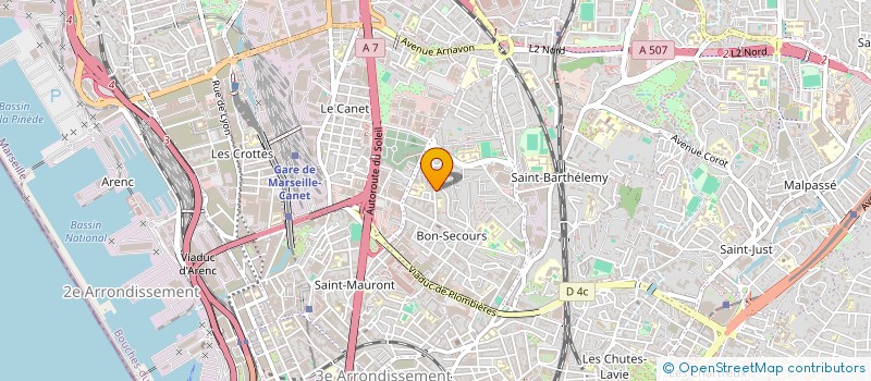 localisation de l'entreprise MARS RENOVA à MARSEILLE