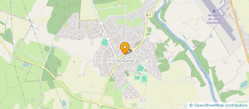localisation de l'entreprise MARS SERVICE à L'HUISSERIE