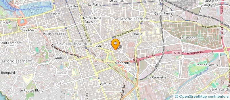 localisation de l'entreprise MARS'SOUL à MARSEILLE