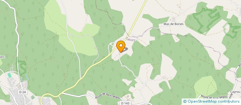 localisation de l'entreprise MARSA  BEAUREGARD