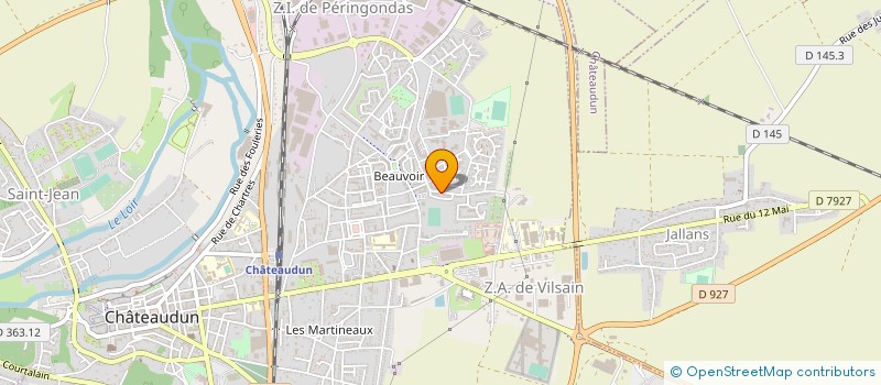 localisation de l'entreprise MARSA à CHATEAUDUN