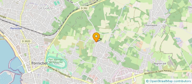 localisation de l'entreprise MARSA à PORNICHET