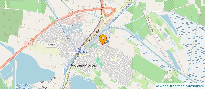 localisation de l'entreprise MARSA  AIGUES-MORTES