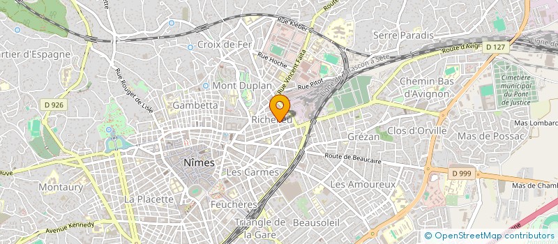 localisation de l'entreprise MARSA  NIMES