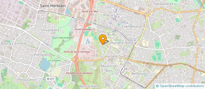 localisation de l'entreprise MARSA INVEST à SAINT-HERBLAIN