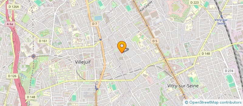 localisation de l'entreprise MARSA TRANSPORT  VITRY-SUR-SEINE