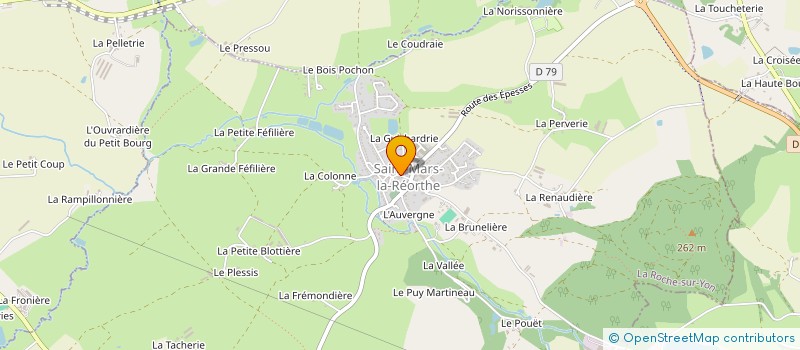 localisation de l'entreprise MARSAC  SAINT-MARS-LA-REORTHE