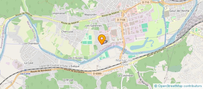 localisation de l'entreprise MARSAC à CHANCELADE