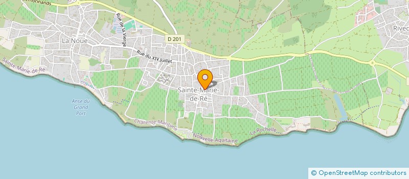 localisation de l'entreprise MARSADO  SAINTE-MARIE-DE-RE