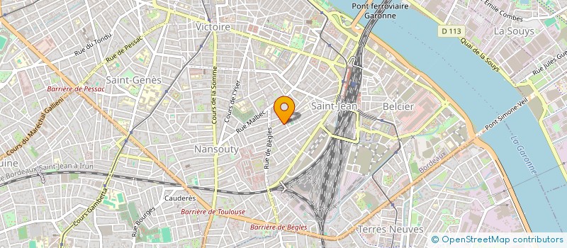 localisation de l'entreprise MARSAL GENIE CLIMATIQUE à BORDEAUX