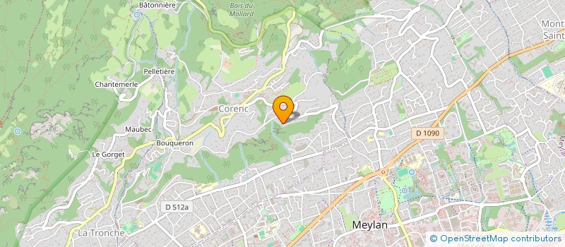 localisation de l'entreprise MARSALOME  CORENC