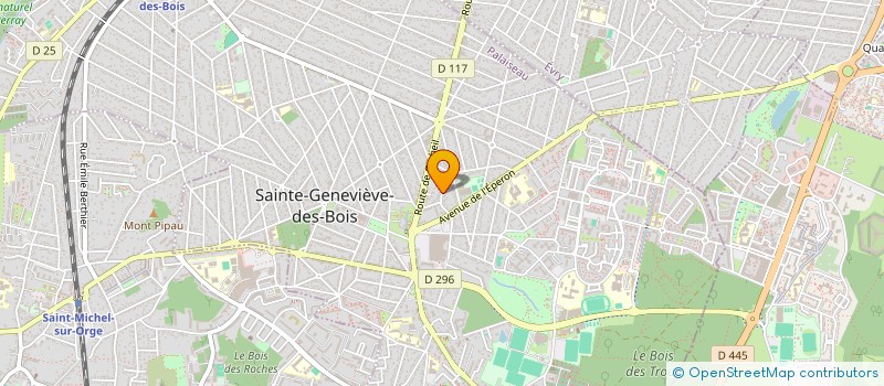 localisation de l'entreprise MARSALROM à SAINTE-GENEVIEVE-DES-BOIS