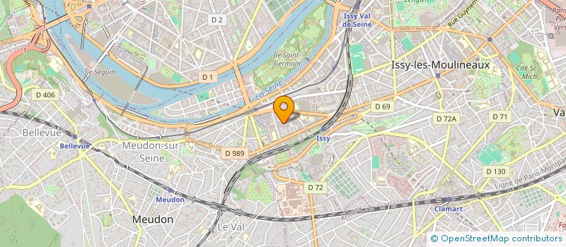 localisation de l'entreprise MARSALY-INVEST à ISSY-LES-MOULINEAUX