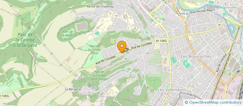 localisation de l'entreprise MARSAM à DIJON