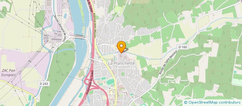 localisation de l'entreprise MARSANE  VILLENEUVE-LES-AVIGNON