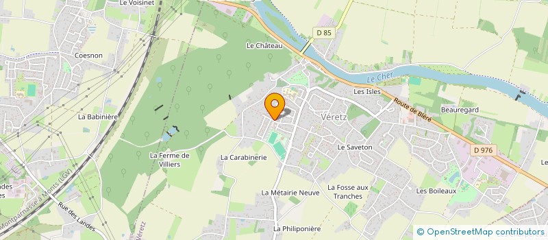 localisation de l'entreprise MARSANOE  VERETZ