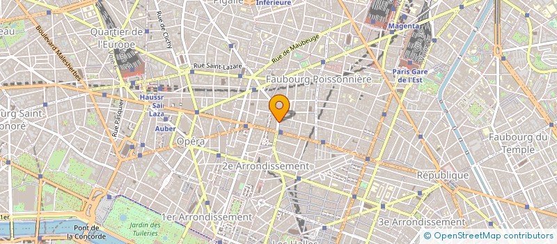localisation de l'entreprise MARSANS INTERNATIONAL à PARIS