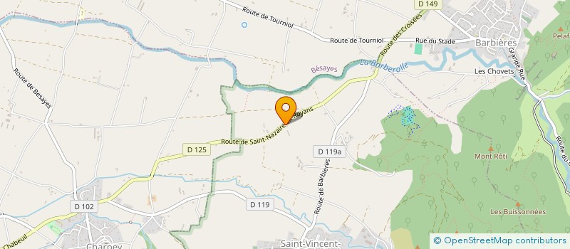 localisation de l'entreprise MARSAPANI  SAINT-VINCENT-LA-COMMANDERIE